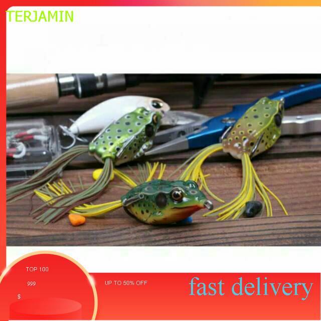 4 pcs Umpan Katak Cod Lure Kodok TERJAMIN