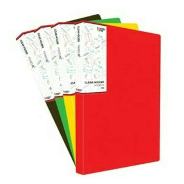 

Dokumen keeper / display book / clear holder folio 60 lembar / Map plastik