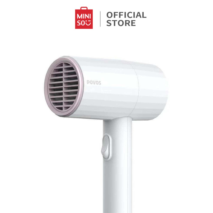 MINISO Hairdryer 1600W Alat Pengering Rambut Daya Tinggi Mini Portable