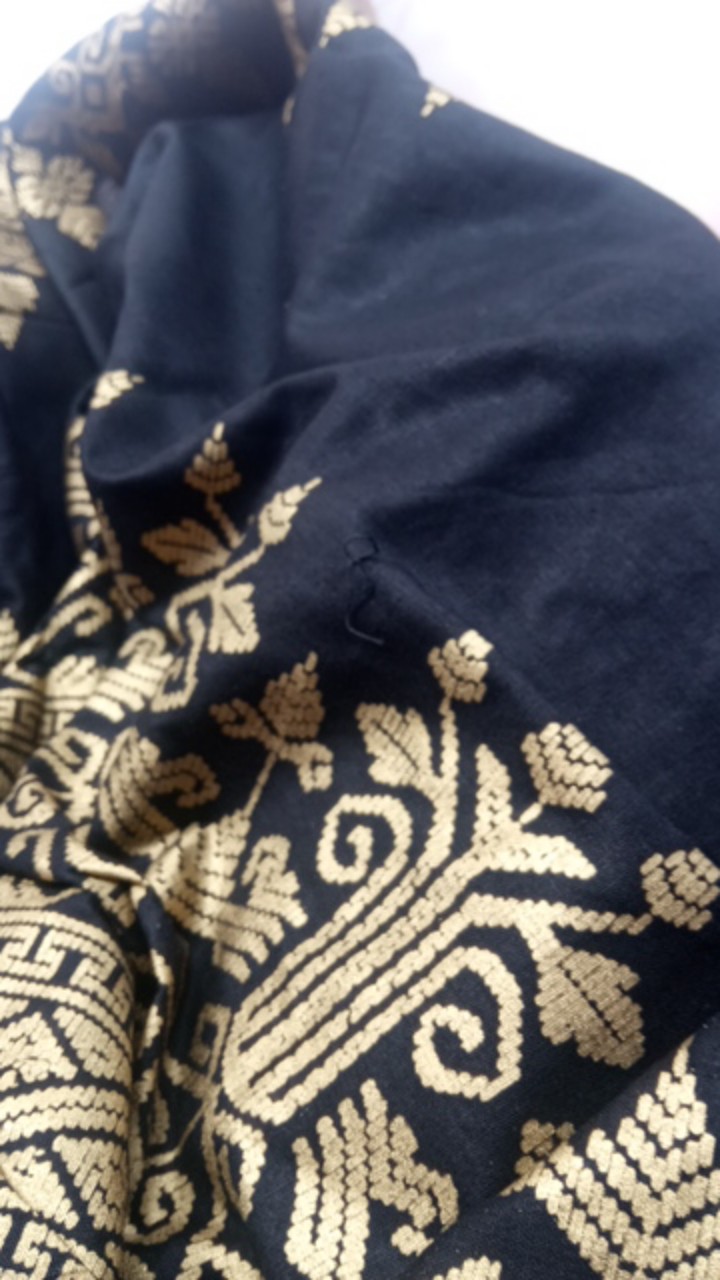 Batik Couple - Sania Ruffle Batik Couple Ori Ndoro Jowi Dnt