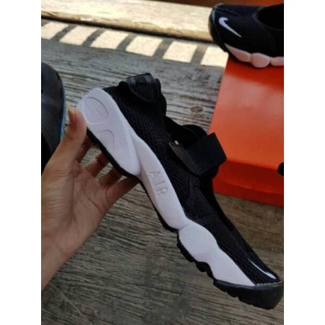 ⇬ SEPATU NINJA NIKE Air Rift Black White (RealPict) Premium Grade Made in Vietnam は