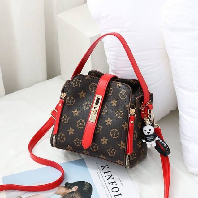 Tas LV Monogram Import Fashiin Elegant Terbaru / Tas Selempang Lv Fashion New