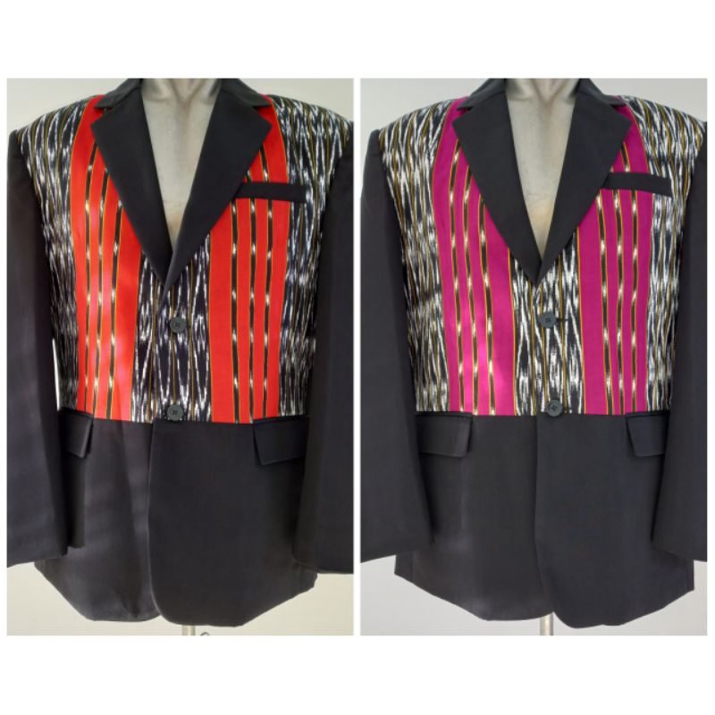 Jas Ulos Tobu Samosir / Jas Batik Ulos Sumatera / Jas Formal Ulos