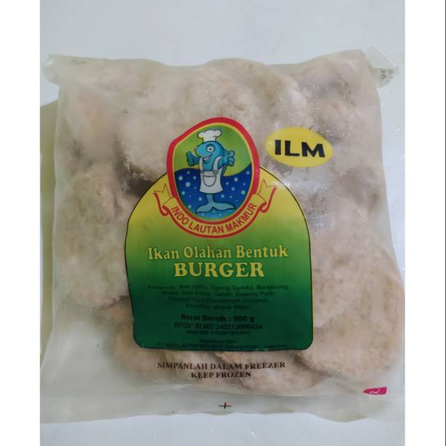 

ILM burger ikan 500gr