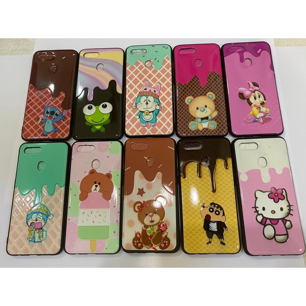 SOFTCASE BONEKA ICE CREAM DLL FOR REALME 5I C3