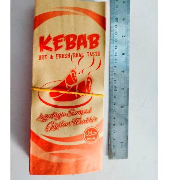 

[KODE PRODUK LWGD83499] Bungkus Kebab coklat mini isi 50 pcs