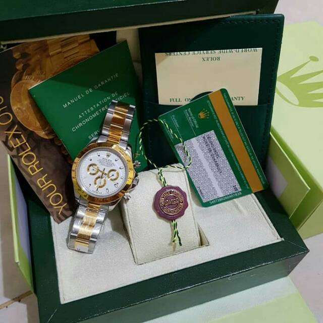 JAM TANGAN ROLEX DAYTONA CRONO KUALITAS ORIGINAL