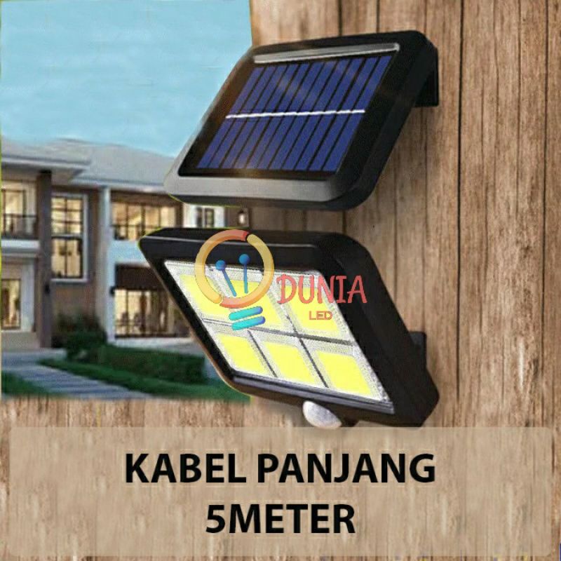 Lampu Tenaga Matahari Solar Sensor Gerak COB JP8802