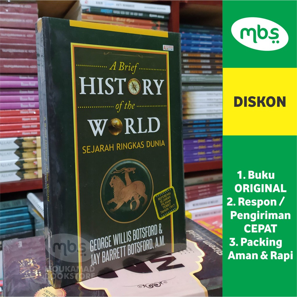 Jual BUKU A BRIEF HISTORY OF THE WORLD - Sejarah Ringkas Dunia | Shopee Indonesia