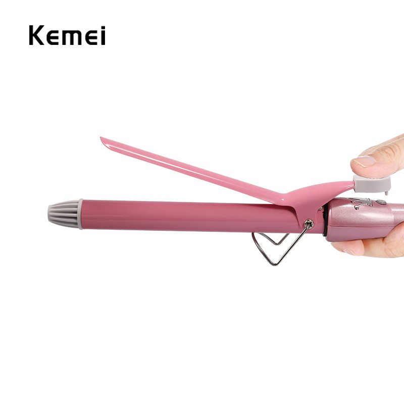 Kemei Ceramic Styling Tools Professional Hair Curling Iron Hair Waver Electric Curling Iron KM-219