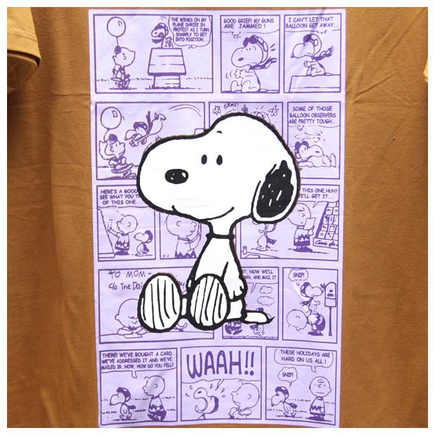 kaos jumbo LD 116 COMIC SNOOPY BIGTEE big size xxL cupcake oversize