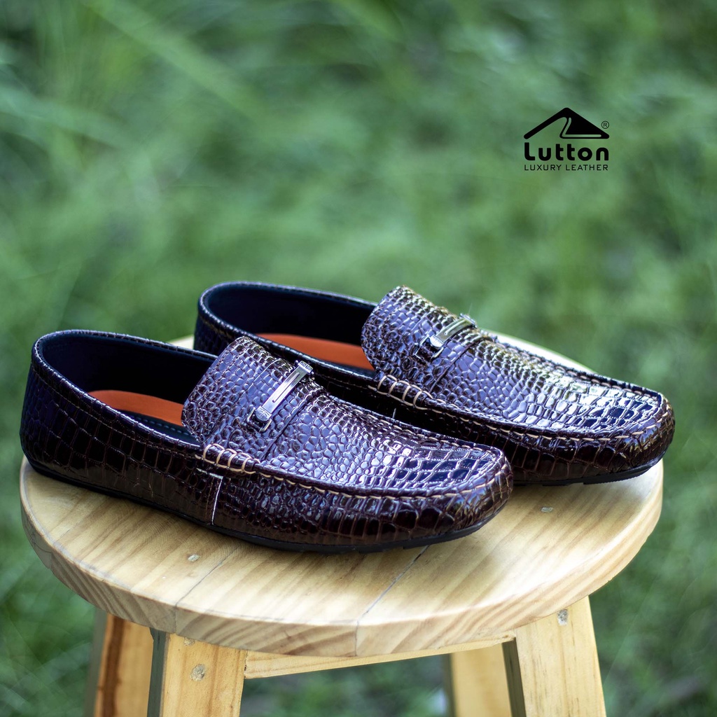 LUTTON - SEPATU MOCASIN TEBARU 2022 - SEPATU MOCASIN ALIGATOR