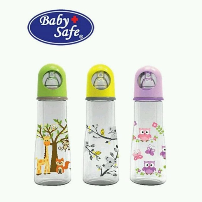 BABY SAFE FEENDING BOTTLE 250ml JP003 BOTOL SUSU DOT ANAK BAYI BOTOL MINUM ANAK BAYI MURAH