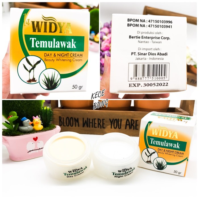 [ASLI ORIGINAL]  Cream Temulawak Widya Plus Sabun Siang Malam BPOM REKOMENDASI DOKTER