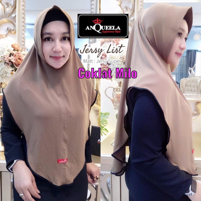 (TERLARIS) Khimar JERSEY LIST ANQUEELA