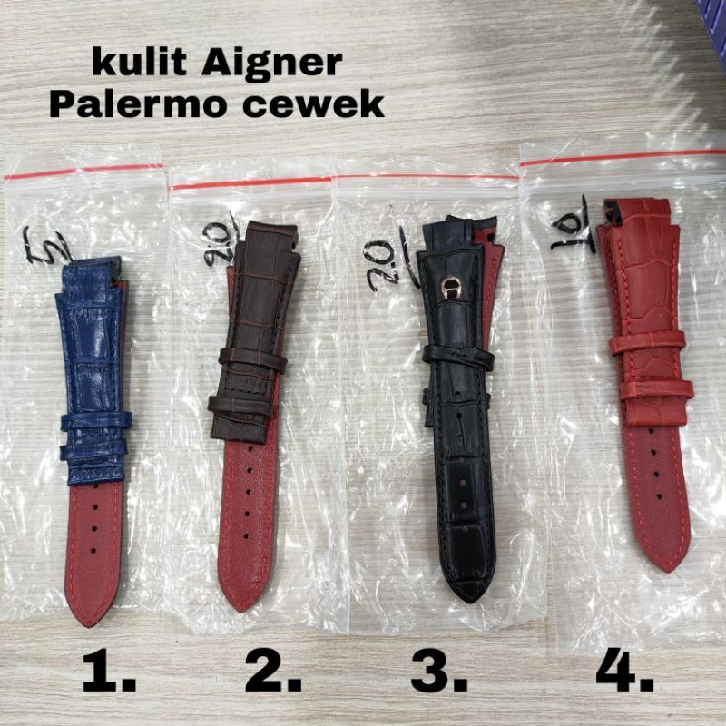 Kulit original jam tangan Aigner Palermo cewek