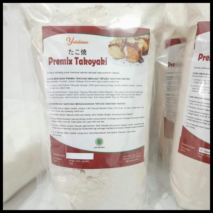 

Biang Tepung Takoyaki Atau Premix 1 Kg