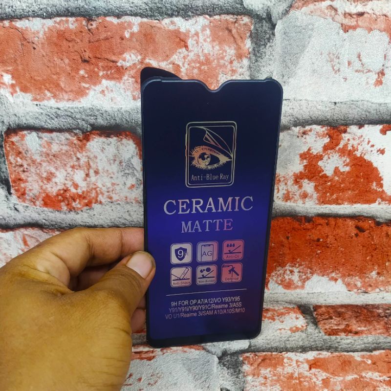 Tempered glass Full Vivo 1820 1929 Tg Vivo Y91C Y1s