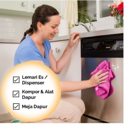 3M Scotch Brite Lap Dapur Microfiber ID 86