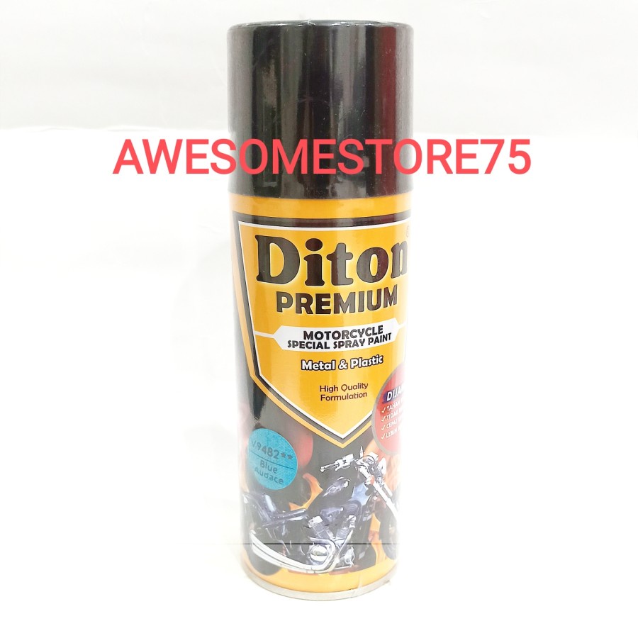 DITON PREMIUM ** V 9482 BLUE AUDACE VESPA Biru Cat Semprot Pylox Pilox