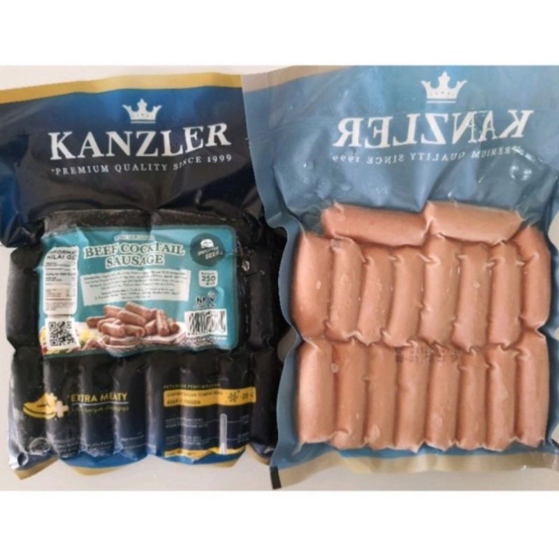 

Kanzler beef cocktail sausage 250 gr