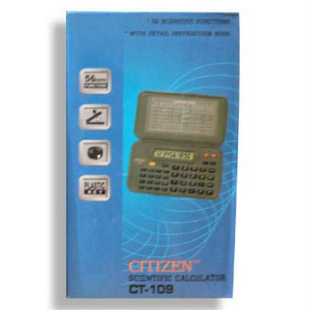 

KALKULATOR/CALCULATOR ILMIAH/SCENTIFIC CITIZEN FX CT-209# READY
