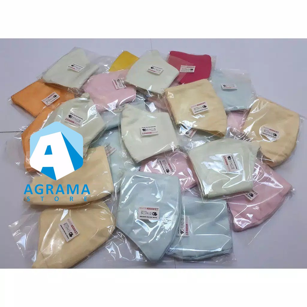 masker dewasa, masker motif, masker polos, masker lucu, masker 2 ply non medis