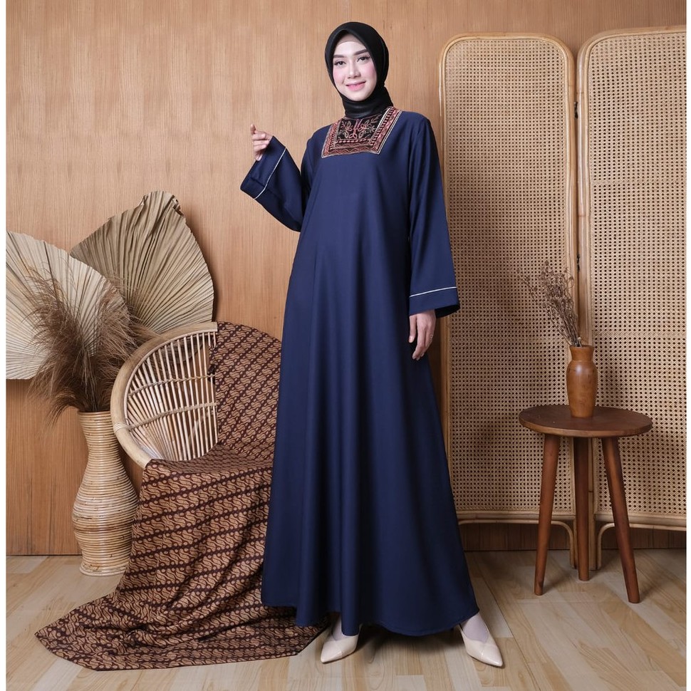 GAMIS ABAYA TURKI  BAHAN SHAKILA Shopee Indonesia