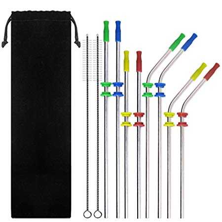 

Sedotan Stainless Steel Bending Straw Capillary 8PCS - BA010