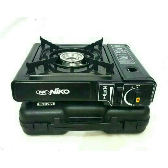 Kompor Portable Niko Kompor Portable 2in1 FREE 2 Gas Kaleng Berkualitas