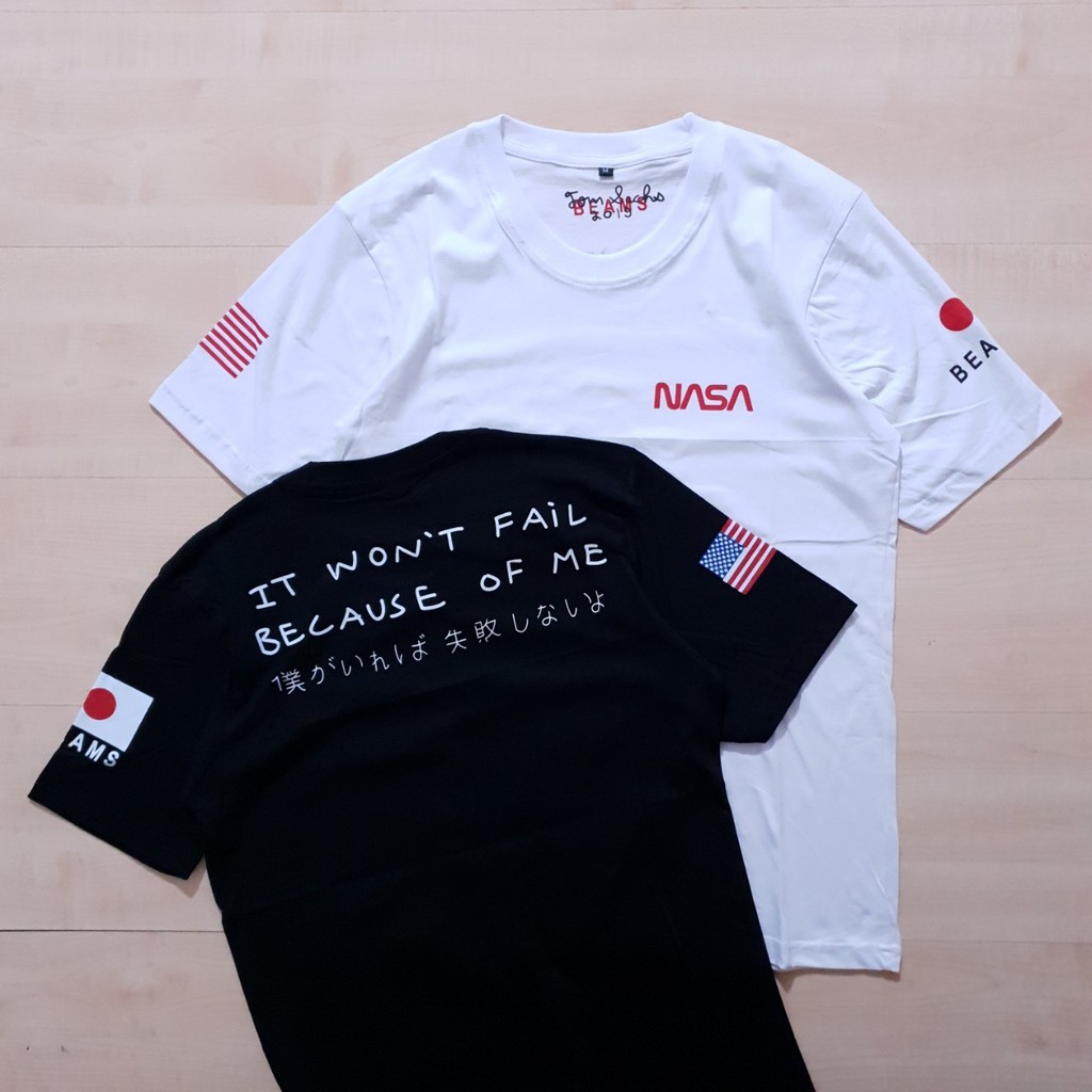 KAOS BEAMS X NASA JAPAN BLACK