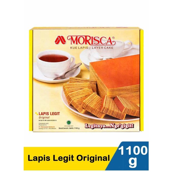 Morisca Lapis Legit Original 1100G
