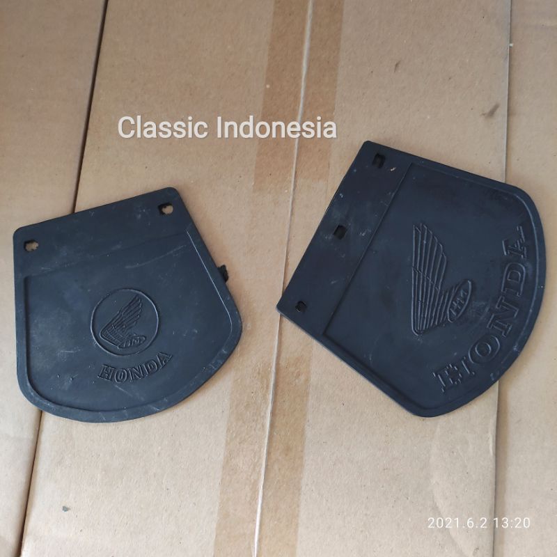 Kepet Spakbor Depan CB100 Karet Lumpur Slebor Depan CB 100