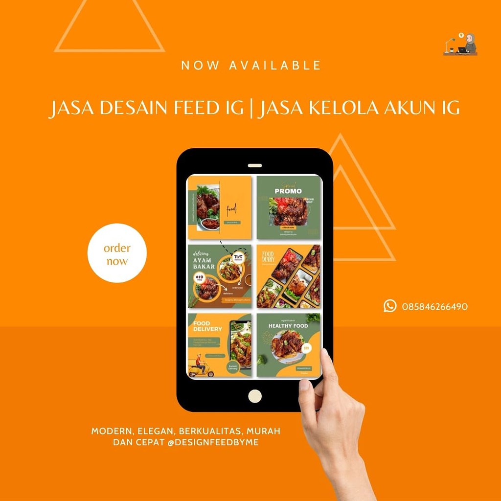 DESAIN FEED IG | JASA KELOLA AKUN IG