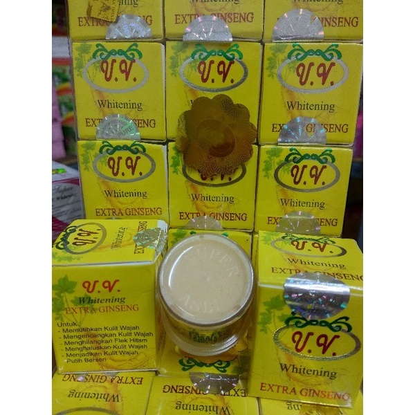 ( Per lusin) Cream UV whitening Ginseng Original / Cream Uv whitening