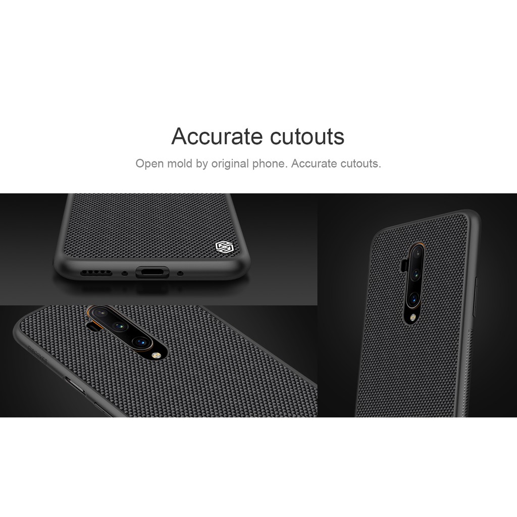 Hard Case Oneplus 7T Pro Nillkin Textured Nylon Fiber Casing Original