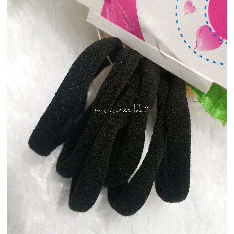 KUNCIR RAMBUT WANITA/ IKAT RAMBUT WARNA PASTEL/ IKAT RAMBUT SET-D