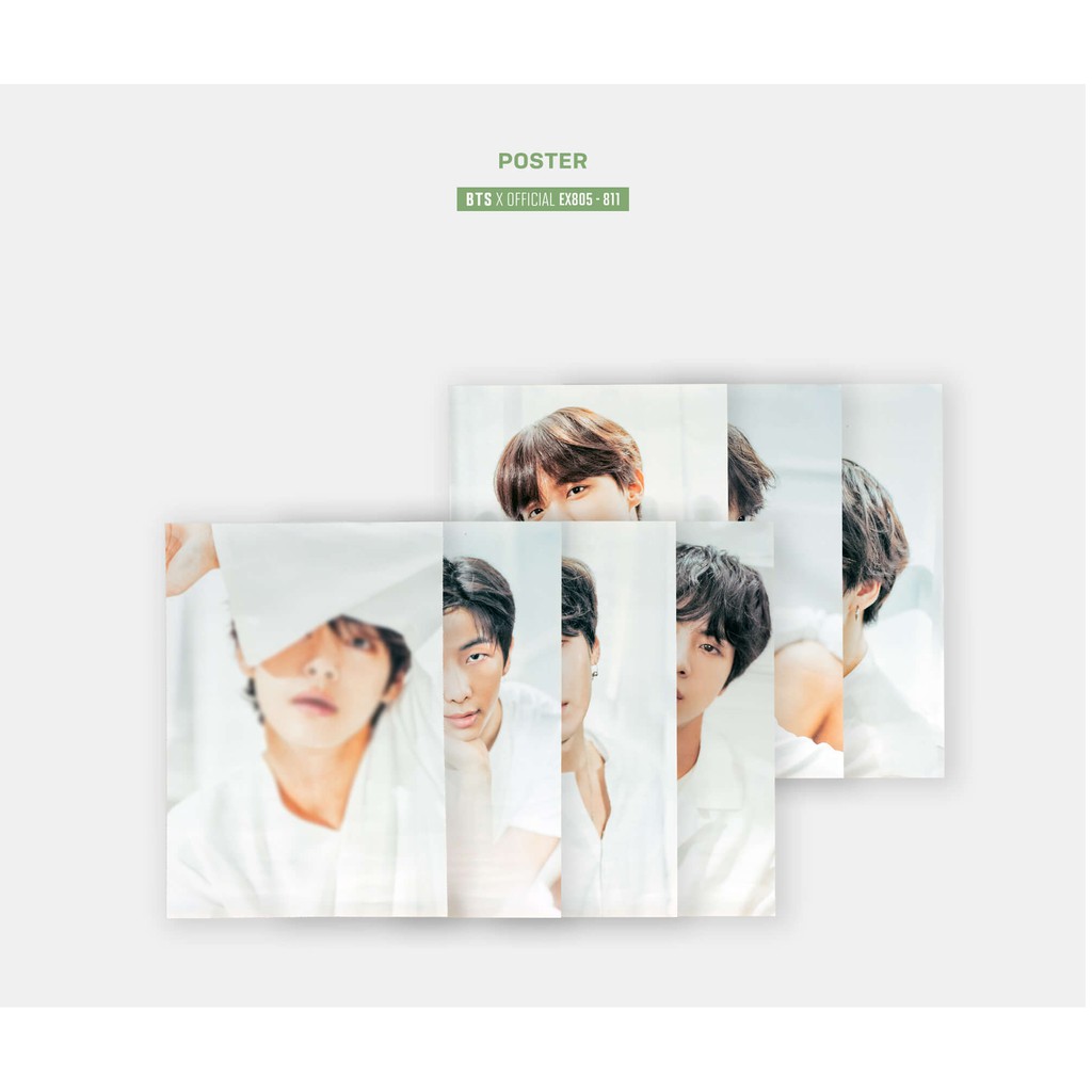 [READY STOCK] BTS - POSTER 오,늘 ONEUL 'OH, ALWAYS' EXHIBITION MERCH/MD 2018-JUNGKOOK,JIMIN,TAEHYUNG