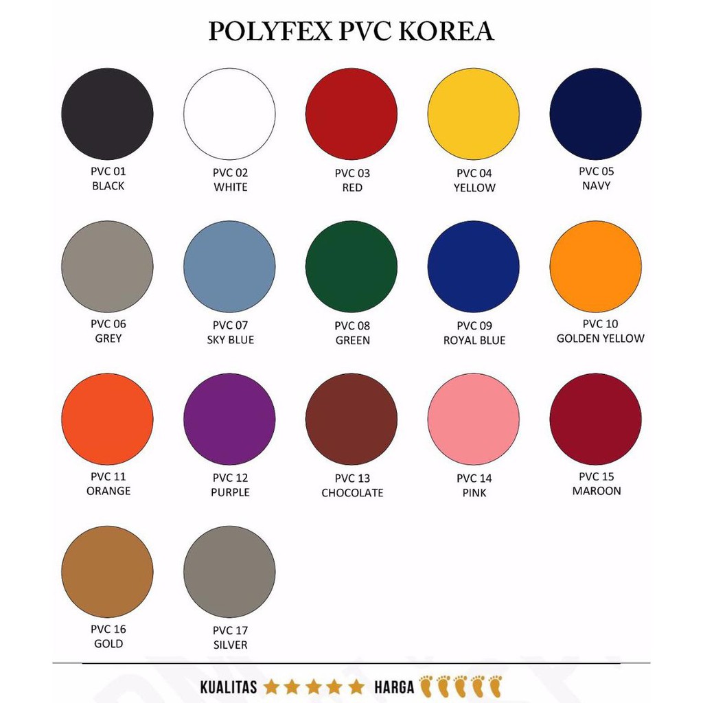 TERLARIS  Polyflex Pvc Korea Roll TERBARU