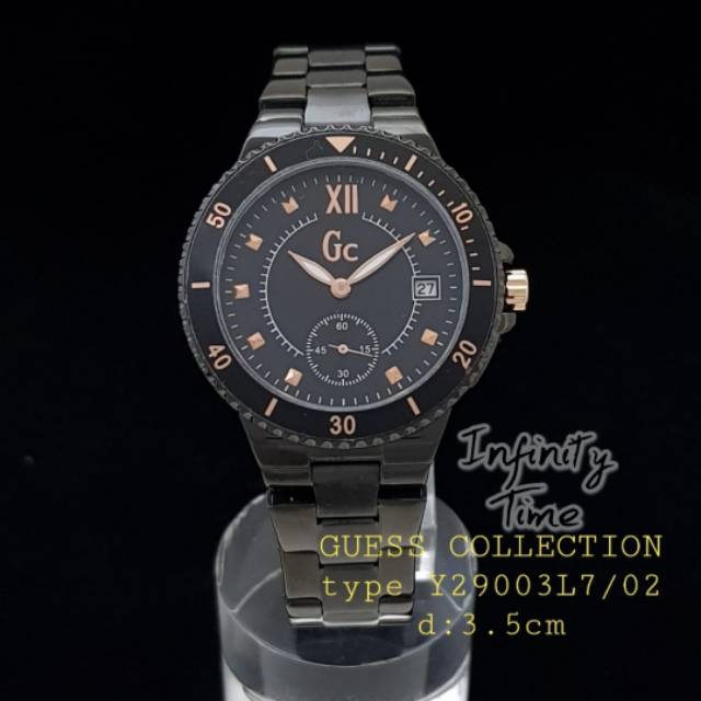Jam Tangan Cewek GC Collection Y29003L7/02 Chrono dan Tanggal Aktif
