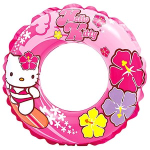BAN RENANG ANAK BULAT HELLO KITTY INTEX