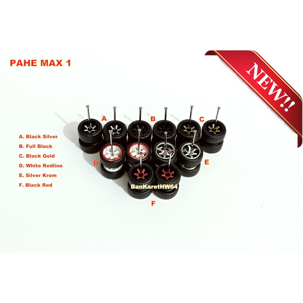 Paket Ban Karet HW TE Termurah PAHE MAX 1