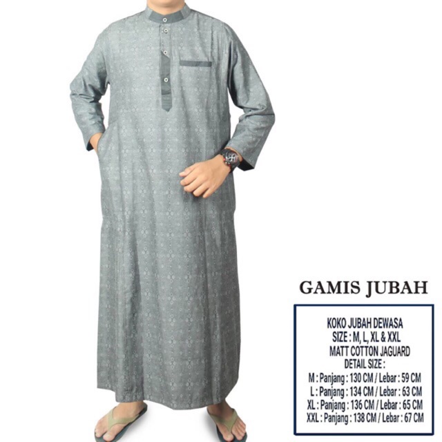 GAMIS JUBAH PRIA YASHARAHONE | Shopee Indonesia