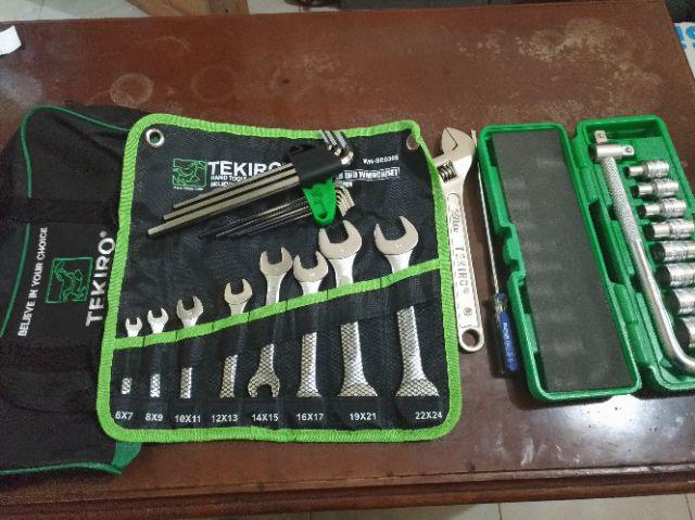 Tekiro Kunci Pas Set 8 Pcs ( 6 - 24 Mm )