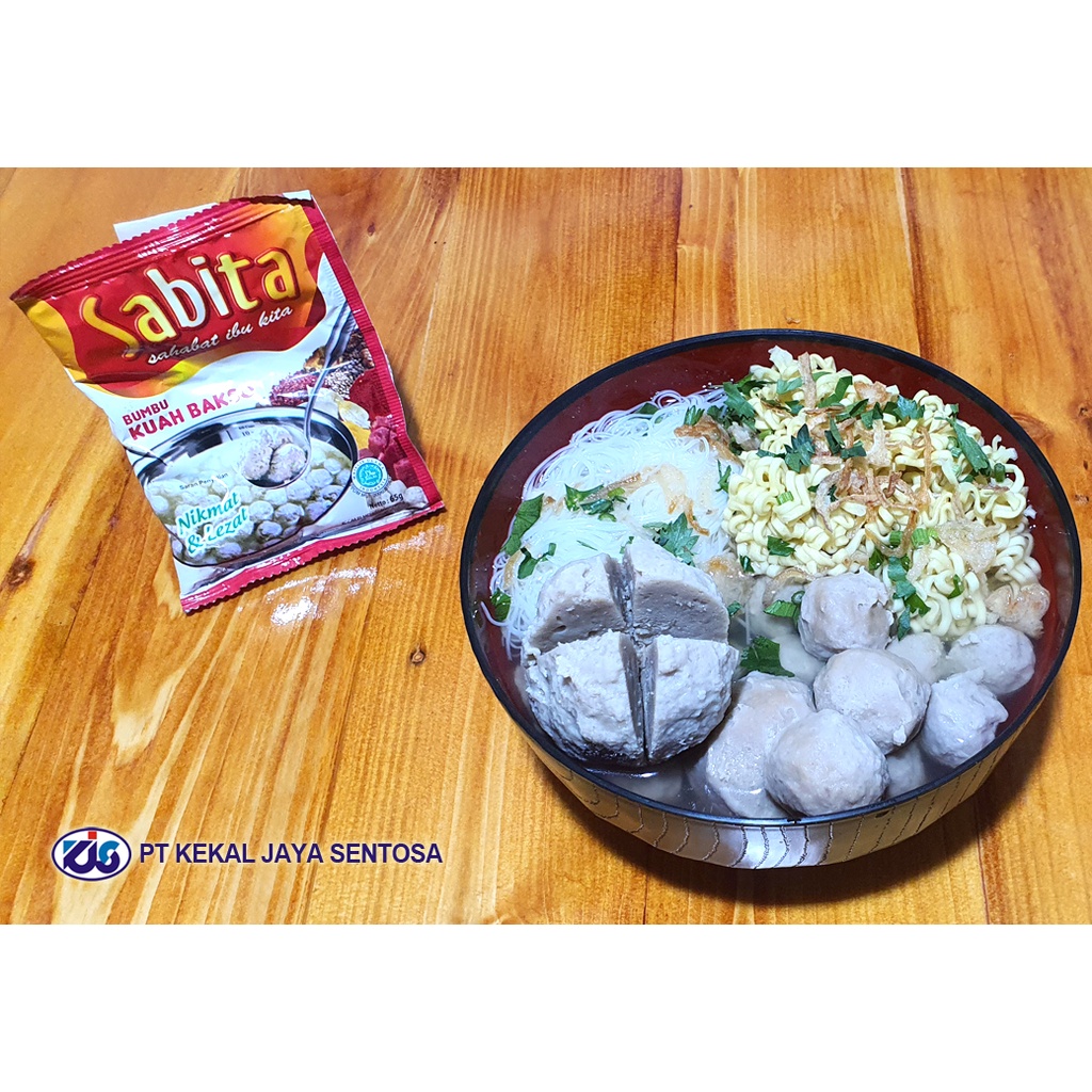 

Premiks Kuah Bakso - Tepung Bumbu Kuah Bakso - Tepung Instan SABITA
