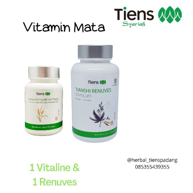 Vitamin Tiens untuk mata / Terapi mata minus / mengurangi mata minus