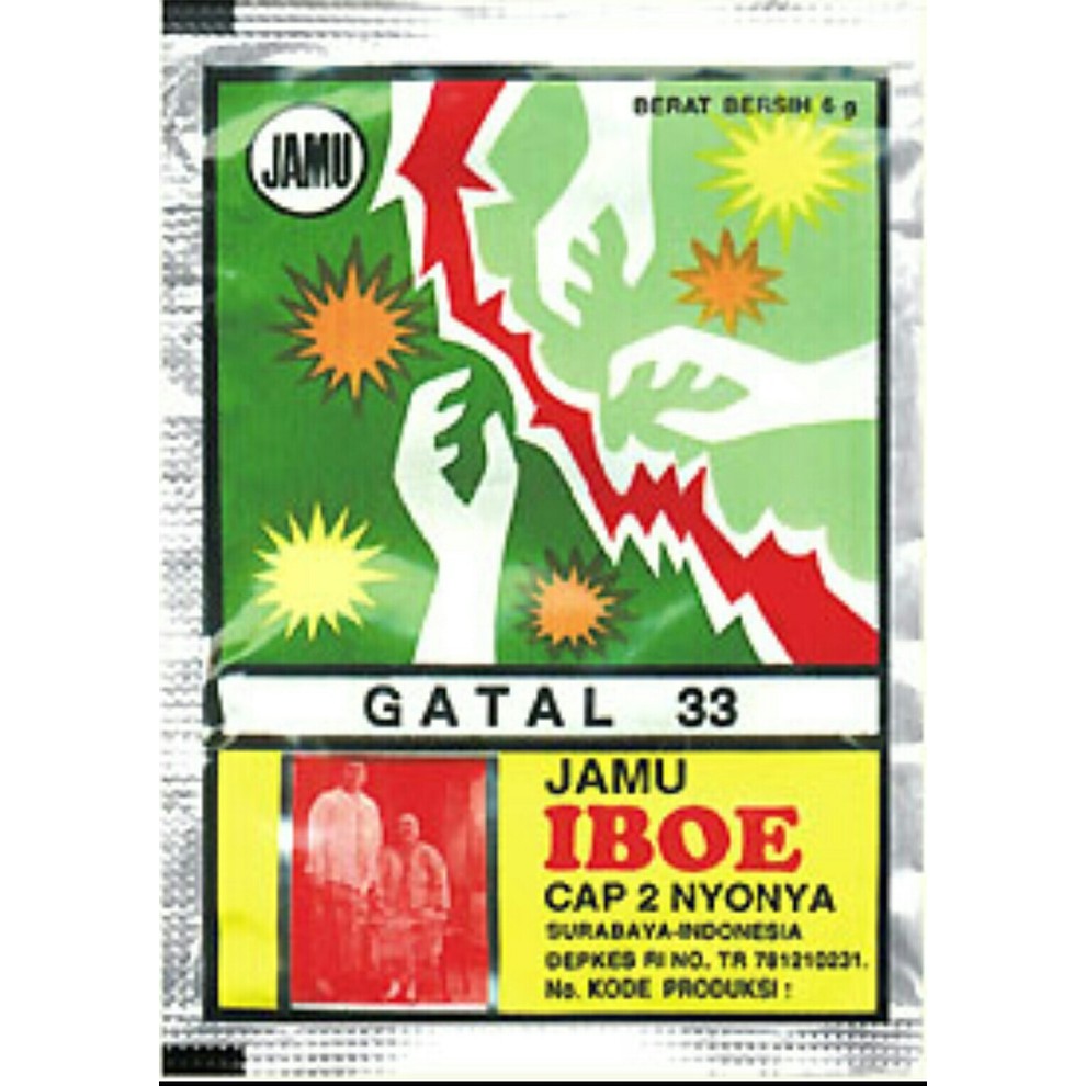 

GATAL 33 jamu iboe cap 2 nyonya