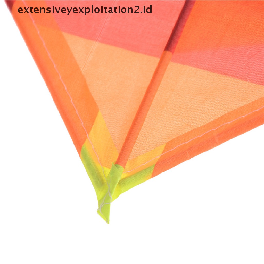 (Hotter) 1pc Baby Kids Outdoor Rainbow Kite No Controlled Stunt Kite Outdoor