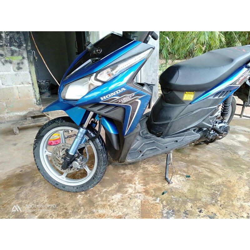 Aksesoris honda vario techno 110 Sambungan spakbor depan Variasi Custom