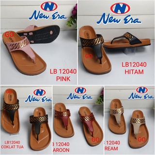 BB NEW ERA LB E 12040 Sandal Jepit Wanita Selop Kekinian Terbaru Sandal Japit Cewek Berkualitas Sandal Wanita Slop